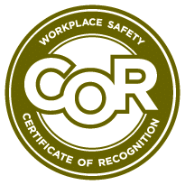 COR Certificate of Recognition — workplace safety